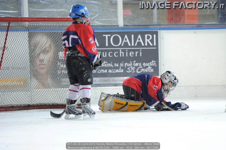 2011-02-20 Como 0314 Hockey Milano Rossoblu U10-Varese - Vittorio Stiatti.jpg